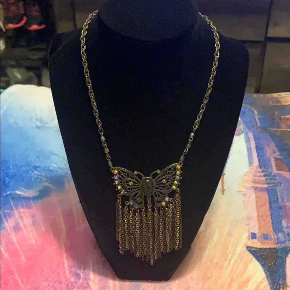 1928 butterfly necklace